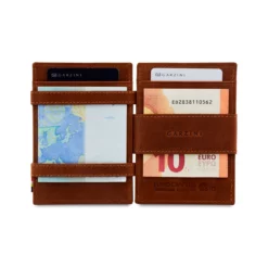 Cavare - Magic Portemonnaie Mit Münzfach In Javabraun Aus Vintage Leder -Koffer Verkaufs-Shop compressed MW CP3 JBR 6