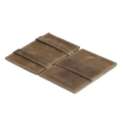 Essenziale - Magic Portemonnaie In Braun Aus Gebürstetem Leder 9 Essenziale - Magic Portemonnaie In Braun Aus Gebürstetem Leder -Koffer Verkaufs-Shop compressed MW CS1 BRBR 3