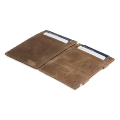 Essenziale - Magic Portemonnaie In Braun Aus Gebürstetem Leder 11 Essenziale - Magic Portemonnaie In Braun Aus Gebürstetem Leder -Koffer Verkaufs-Shop compressed MW CS1 BRBR 4