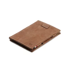 Cavare - Magic Portemonnaie In Kamelbraun Aus Vintage Leder