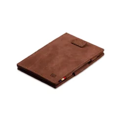 Cavare - Magic Portemonnaie In Javabraun Aus Vintage Leder