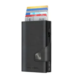 Wallet Click & Slide Recycled PET Bio Corn Black/Black