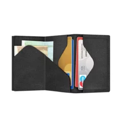 Wallet Click & Slide Sleek Nappa Black/Black -Koffer Verkaufs-Shop compressed Offen Wallet CLICK SLIDE Sleek Nappa Black Black2