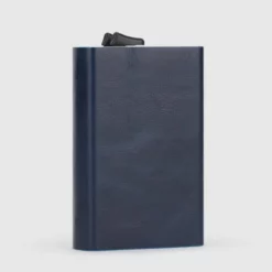 Piquadro Blue Square - Doppelter Kreditkartenhalter In Blau -Koffer Verkaufs-Shop compressed PP5961B2R BLU2 4