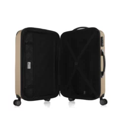 Alex - Kofferset TSA Champagner, S/M/L -Koffer Verkaufs-Shop compressed S43