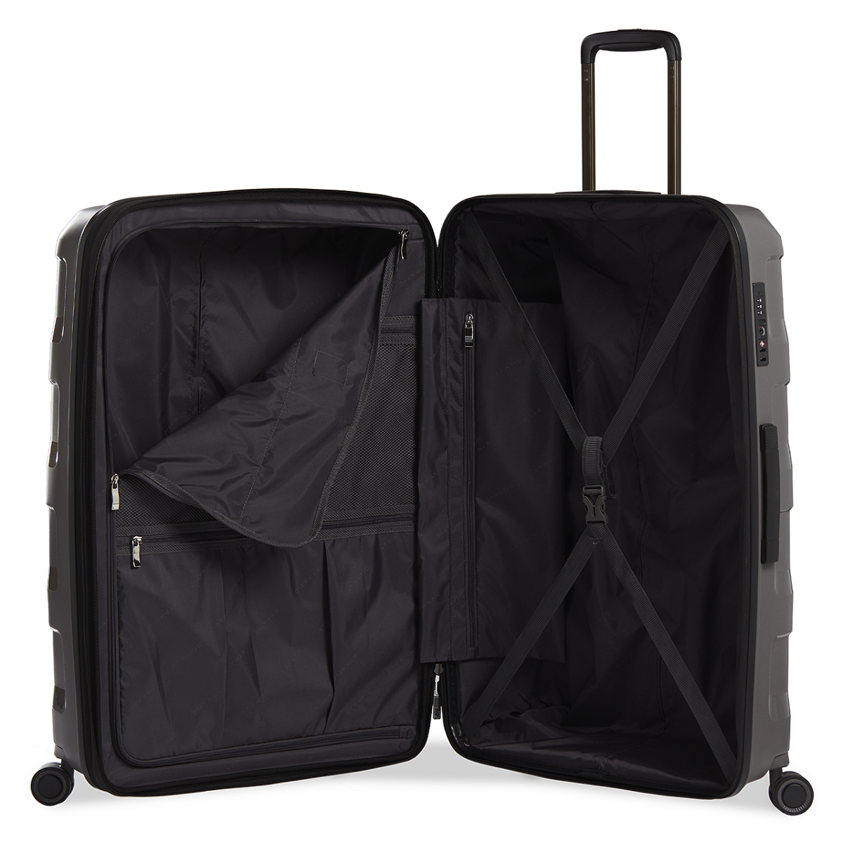 Straw+ - Hartschalenkoffer L Dunkelgrau 4 Straw+ - Hartschalenkoffer L Dunkelgrau – Bild 2