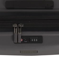 Straw+ - Hartschalenkoffer S Dunkelgrau -Koffer Verkaufs-Shop compressed STRAW plus grey S lock