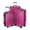 Alex - Kofferset TSA Magenta, S/M/L -Koffer Verkaufs-Shop compressed Set12