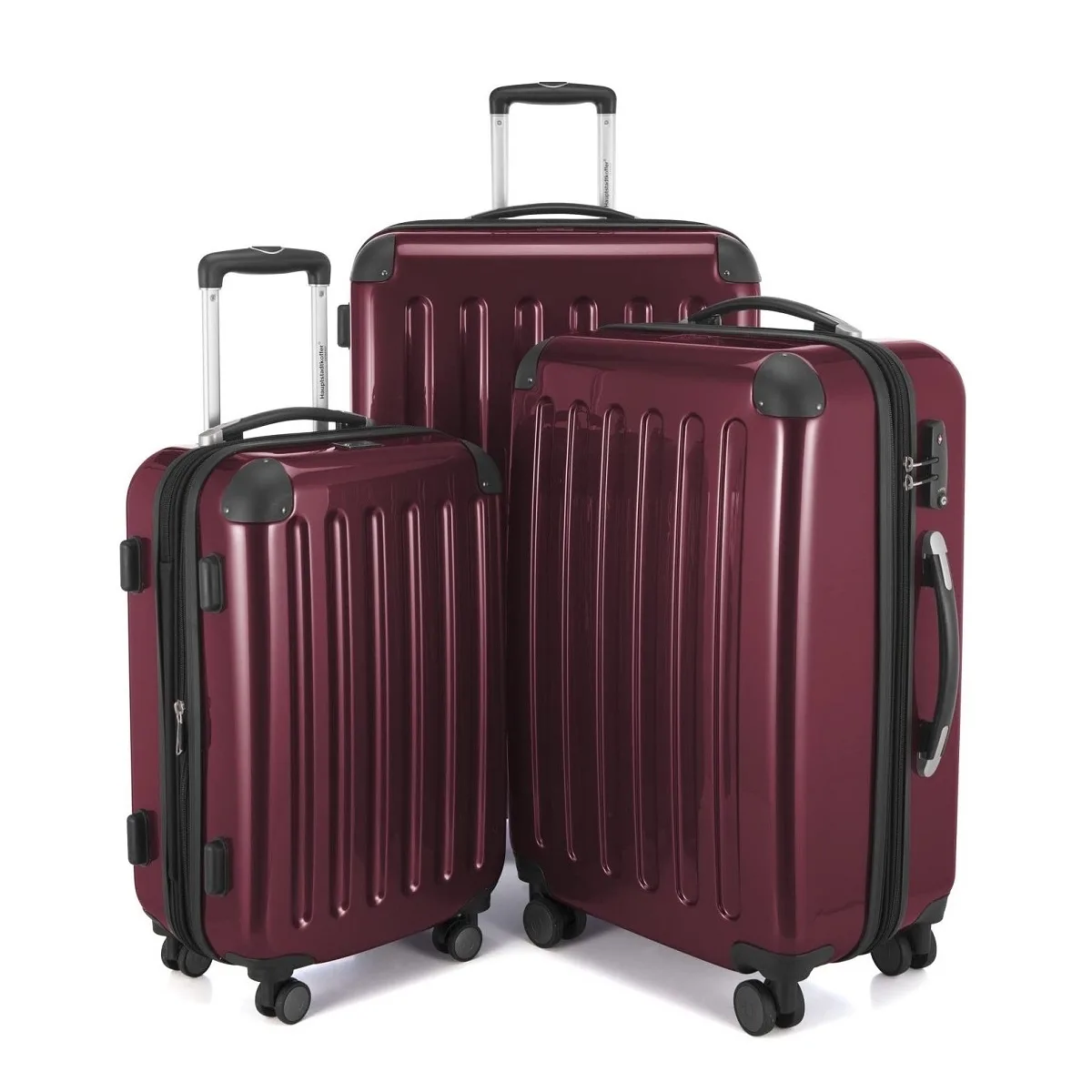 Alex - Kofferset TSA Burgund, S/M/L 3 Alex - Kofferset TSA Burgund, S/M/L