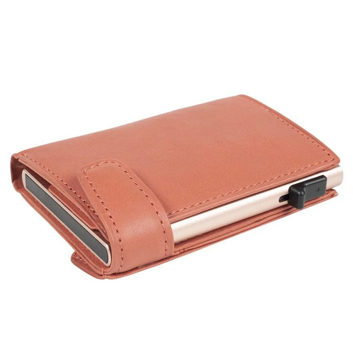 Furbo Kreditkartenetui Peach Mit Papier Und Münzgeldfach 8 Furbo Kreditkartenetui Peach Mit Papier Und Münzgeldfach – Bild 6