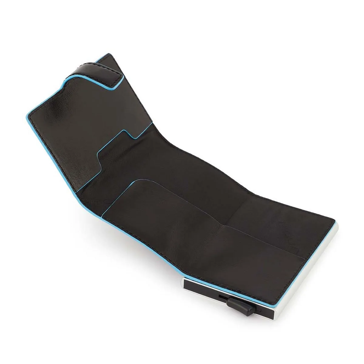 Piquadro Blue Square - Kreditkartenhalter In Schwarz 4 Piquadro Blue Square - Kreditkartenhalter In Schwarz – Bild 2