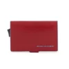Piquadro Blue Square - Kreditkartenhalter In Rot -Koffer Verkaufs-Shop compressed Unbenannt17