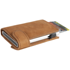 Furbo Kreditkartenetui Vintage Braun Mit Papier Und Münzgeldfach -Koffer Verkaufs-Shop compressed VV 3700 DB F2