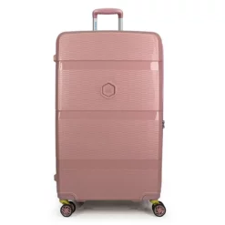 Zip2 Luggage - 3er Kofferset Pink -Koffer Verkaufs-Shop compressed ZIP NEW DARK PINK L FRONT