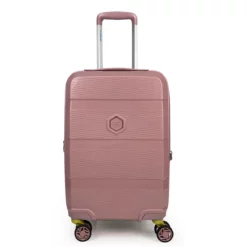Zip2 Luggage - 3er Kofferset Pink -Koffer Verkaufs-Shop compressed ZIP NEW Dark Pink S FRONT