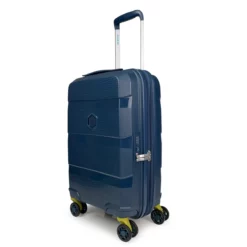 Zip2 Luggage - 3er Kofferset Dunkelblau -Koffer Verkaufs-Shop compressed ZIP NEW DarkBlue S 3D