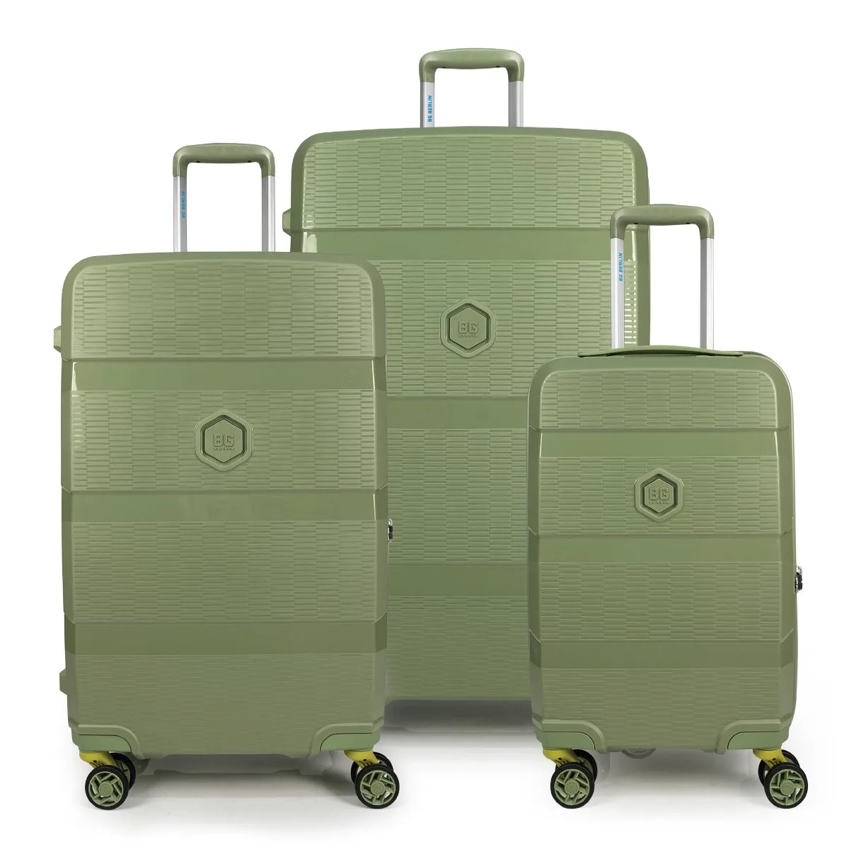 Zip2 Luggage - 3er Kofferset Khaki 3 Zip2 Luggage - 3er Kofferset Khaki