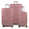 Zip2 Luggage - 3er Kofferset Pink -Koffer Verkaufs-Shop compressed ZIP All SetsSizes 03