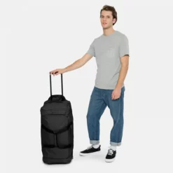 Eastpak Leatherface M+ Trolley Reisetasche In Schwarz -Koffer Verkaufs-Shop compressed articleImages2 E K ek32e 008 alt004 uc119876 mlow