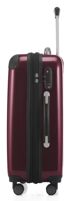 Alex - Handgepäck Hartschale Glänzend Mit TSA In Burgund -Koffer Verkaufs-Shop compressed articleImages2 H K hk20 8278 bg.pt01
