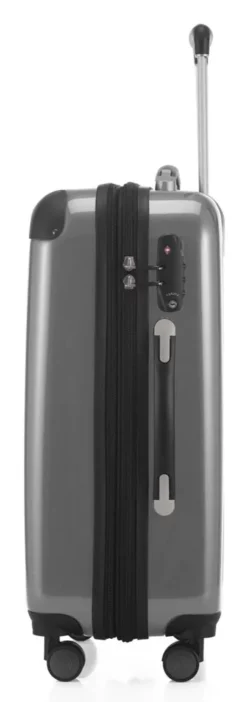 Alex - Handgepäck Hartschale Glänzend Mit TSA In Silber -Koffer Verkaufs-Shop compressed articleImages2 H K hk20 8278 s.pt01