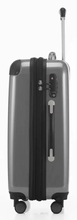 Alex - Handgepäck Hartschale Glänzend Mit TSA In Silber -Koffer Verkaufs-Shop compressed articleImages2 H K hk20 8278 s.pt02