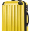 Alex - Handgepäck Hartschale Glänzend Mit TSA In Gelb