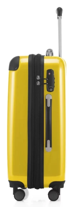Alex - Handgepäck Hartschale Glänzend Mit TSA In Gelb -Koffer Verkaufs-Shop compressed articleImages2 H K hk20 8278 y.pt01