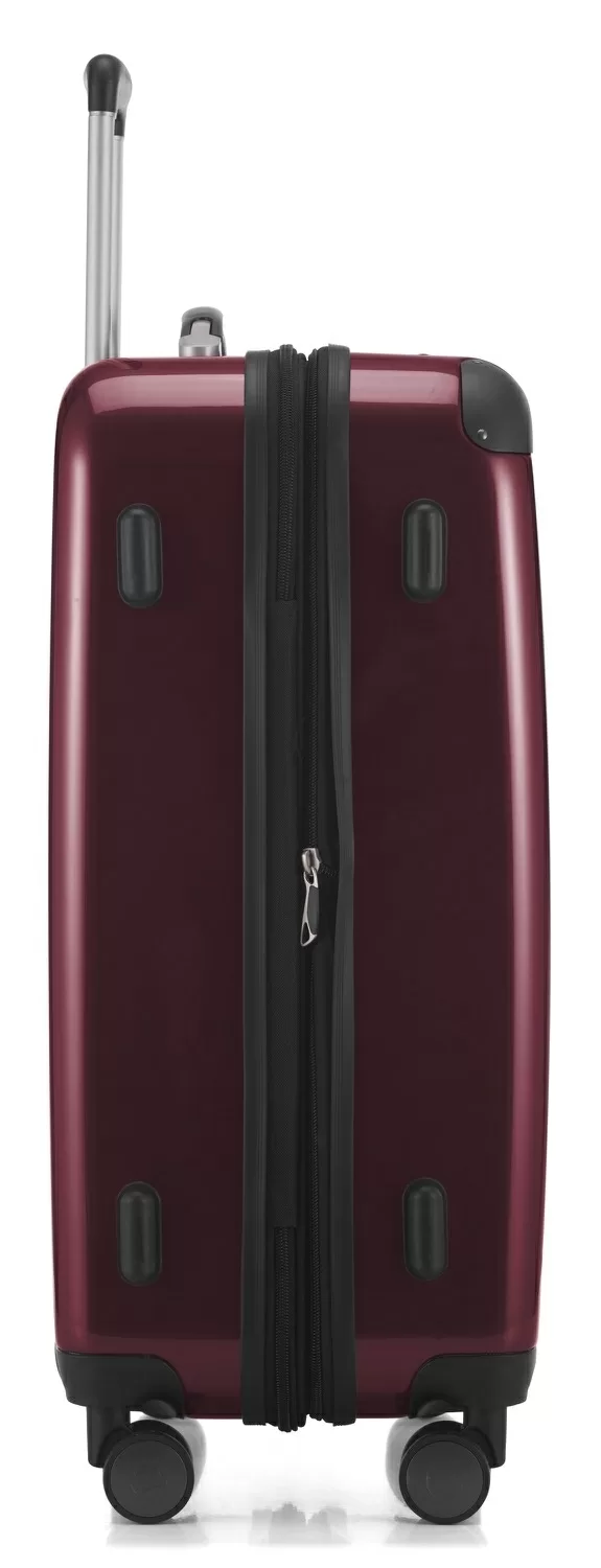 Alex - Koffer Hartschale M Glänzend Mit TSA In Burgund 6 Alex - Koffer Hartschale M Glänzend Mit TSA In Burgund – Bild 4