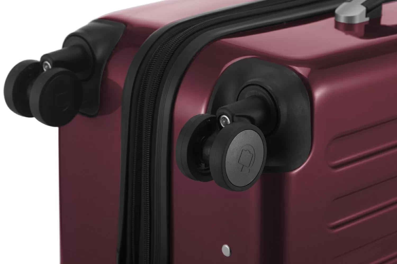 Alex - Koffer Hartschale M Glänzend Mit TSA In Burgund 8 Alex - Koffer Hartschale M Glänzend Mit TSA In Burgund – Bild 6