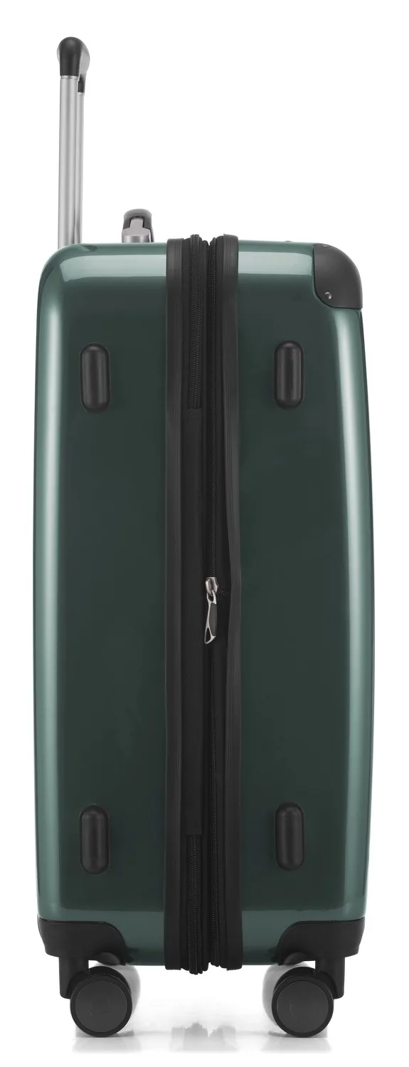 Alex - Koffer Hartschale M Glänzend Mit TSA In Waldgrün 6 Alex - Koffer Hartschale M Glänzend Mit TSA In Waldgrün – Bild 4