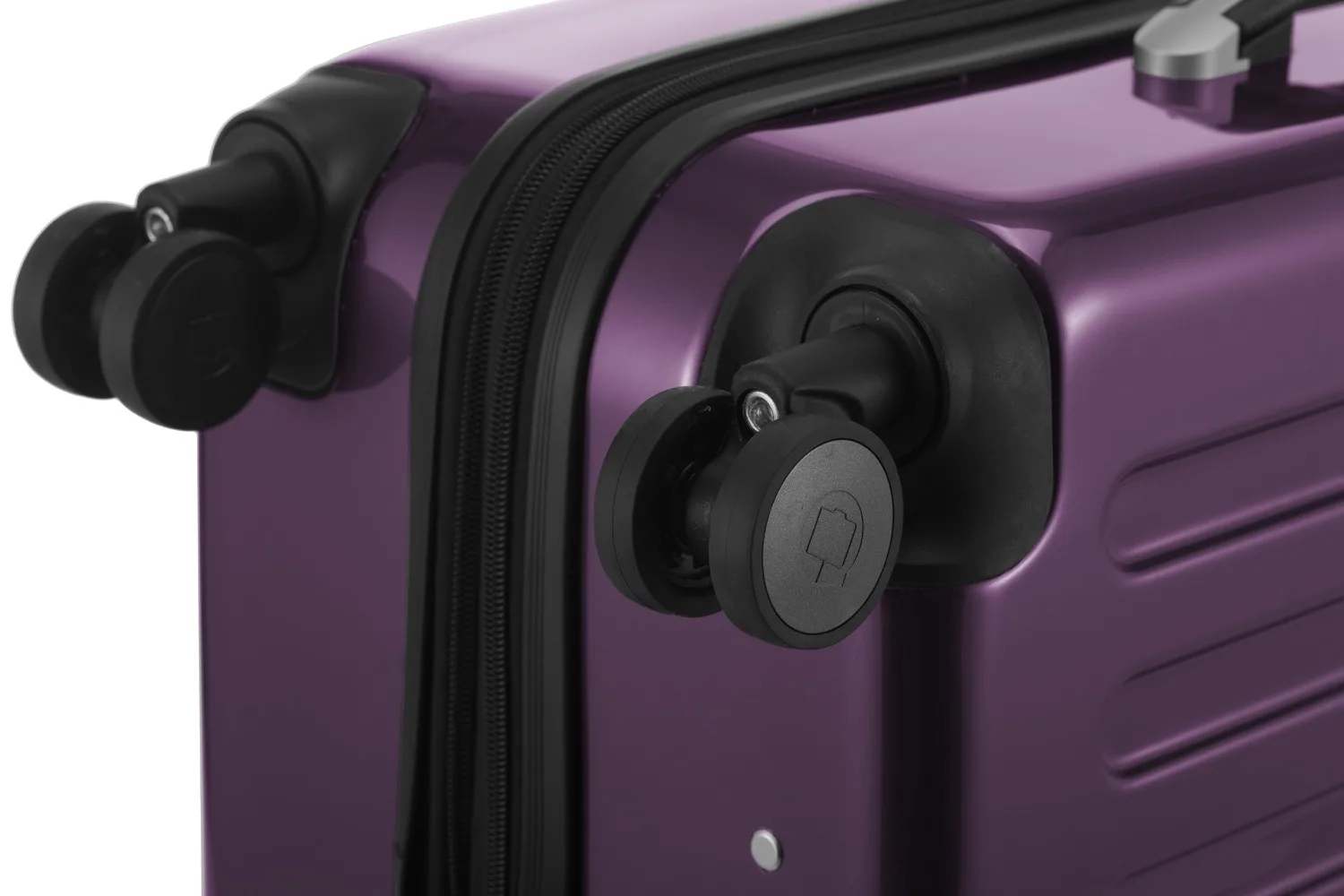 Alex - Koffer Hartschale M Glänzend Mit TSA In Aubergine 8 Alex - Koffer Hartschale M Glänzend Mit TSA In Aubergine – Bild 6