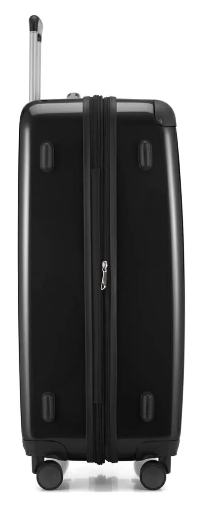 Alex - Koffer Hartschale L Glänzend Mit TSA In Schwarz 6 Alex - Koffer Hartschale L Glänzend Mit TSA In Schwarz – Bild 4