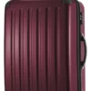 Alex - Koffer Hartschale L Glänzend Mit TSA In Burgund