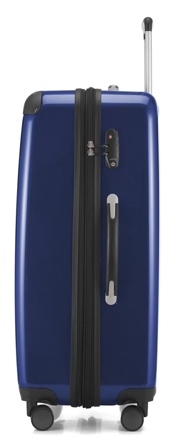 Alex - Koffer Hartschale L Glänzend Mit TSA In Dunkelblau 6 Alex - Koffer Hartschale L Glänzend Mit TSA In Dunkelblau – Bild 4