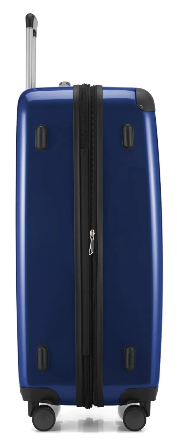 Alex - Koffer Hartschale L Glänzend Mit TSA In Dunkelblau 5 Alex - Koffer Hartschale L Glänzend Mit TSA In Dunkelblau – Bild 3