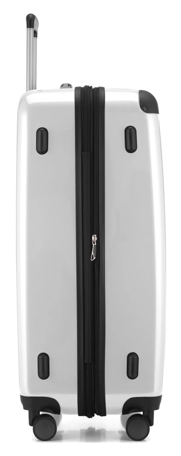Alex - Koffer Hartschale L Glänzend Mit TSA In Weiss 5 Alex - Koffer Hartschale L Glänzend Mit TSA In Weiss – Bild 3