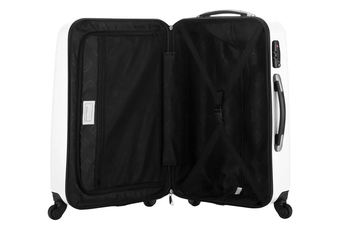 Wedding - Handgepäck Hartschale Matt Mit TSA In Weiss 8 Wedding - Handgepäck Hartschale Matt Mit TSA In Weiss – Bild 6