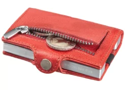 Cript Mini Wallet - 3.55 STEEL Fire Red -Koffer Verkaufs-Shop compressed articleImages2 K C kcoi l4a