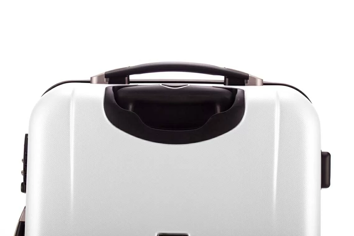 Wedding - Handgepäck Hartschale Matt Mit TSA In Weiss 5 Wedding - Handgepäck Hartschale Matt Mit TSA In Weiss – Bild 3