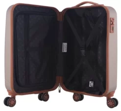 Wannsee - Koffer Hartschale M Mit TSA In Champagner-Braun -Koffer Verkaufs-Shop compressed articleImages2 O f offen hauptstadtkoffer wannsee trolley koffer spinner champagner size l 1