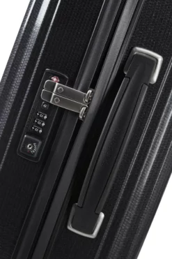Samsonite Lite-Cube - Spinner 55cm In Graphite -Koffer Verkaufs-Shop compressed articleImages2 S e seitengriff lite cube spinner 55cm in graphite SAM0048 K