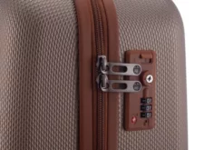 Wannsee - Handgepäck Hartschale Mit TSA In Champagner-Braun -Koffer Verkaufs-Shop compressed articleImages2 T s tsa hauptstadtkoffer wannsee handgepaeck trolley spinner champagner size S