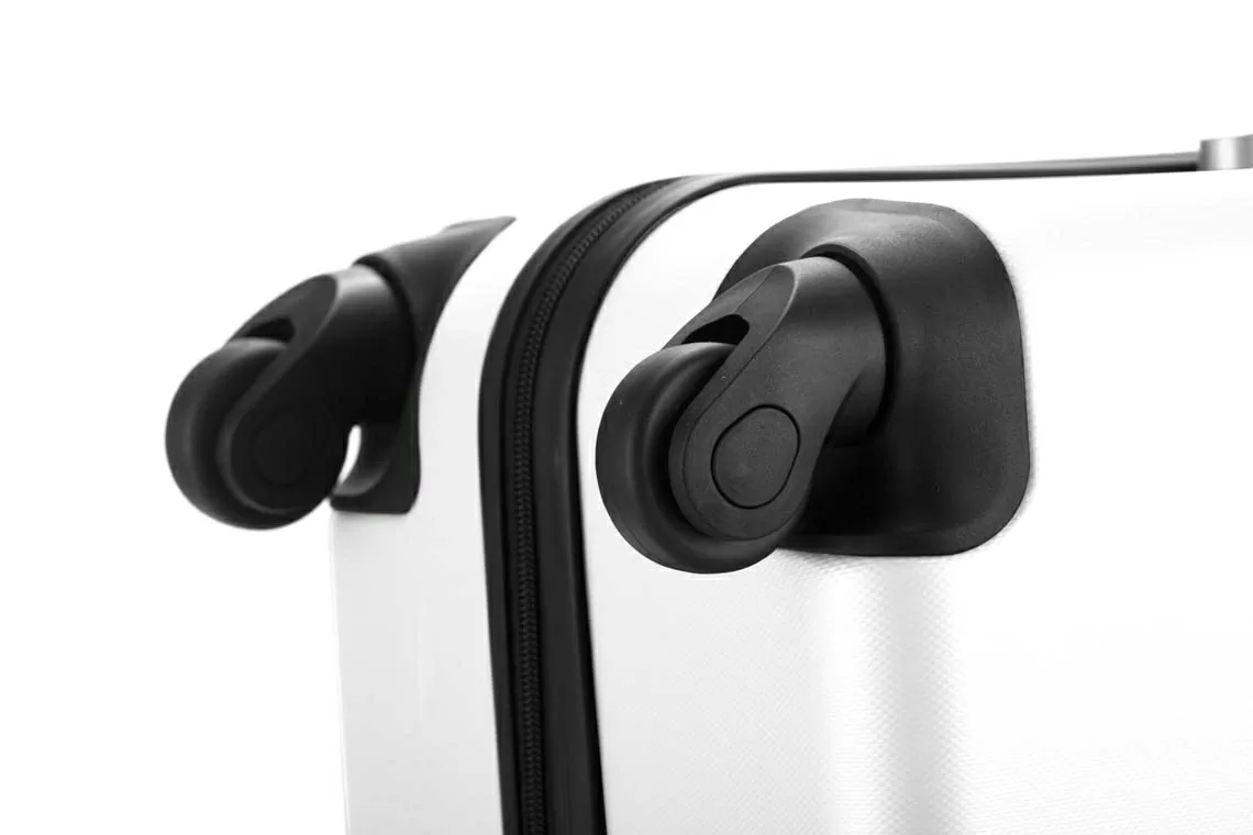 Wedding - Handgepäck Hartschale Matt Mit TSA In Weiss 9 Wedding - Handgepäck Hartschale Matt Mit TSA In Weiss – Bild 7