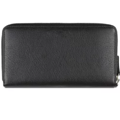 Bugatti Zip-around Damenbörse Schwarz -Koffer Verkaufs-Shop compressed back5