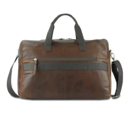 Don Paolo Reisetasche Braun -Koffer Verkaufs-Shop compressed back77