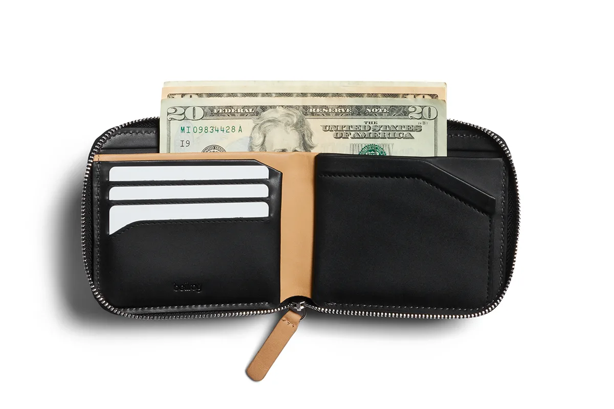 BELLROY Zip Wallet Schwarz 6 BELLROY Zip Wallet Schwarz – Bild 4