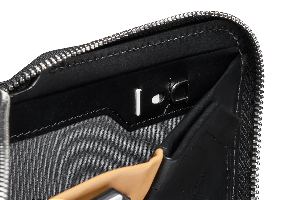 BELLROY Zip Wallet Schwarz 11 BELLROY Zip Wallet Schwarz – Bild 9