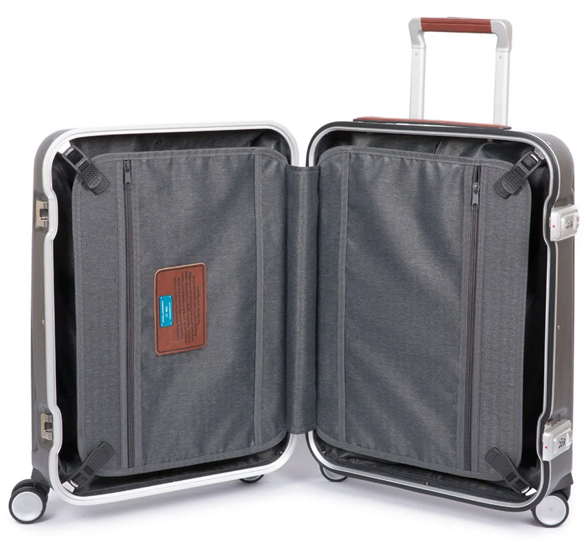 Piquadro Mittelgrosser Hartschalentrolley Relyght Plus 4 Piquadro Mittelgrosser Hartschalentrolley Relyght Plus – Bild 2