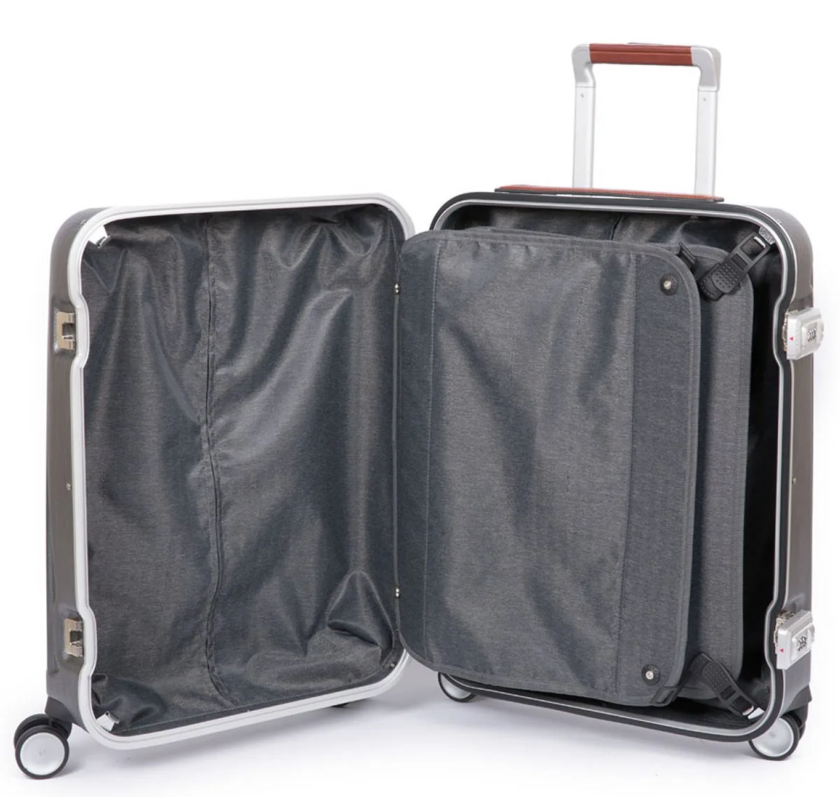 Piquadro Mittelgrosser Hartschalentrolley Relyght Plus 5 Piquadro Mittelgrosser Hartschalentrolley Relyght Plus – Bild 3